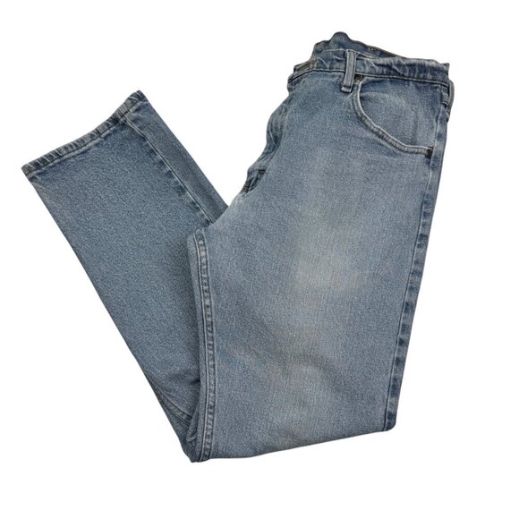 Wrangler Light Wash Straight Leg Jeans Men's Size 35/30 - Picture 1 of 10